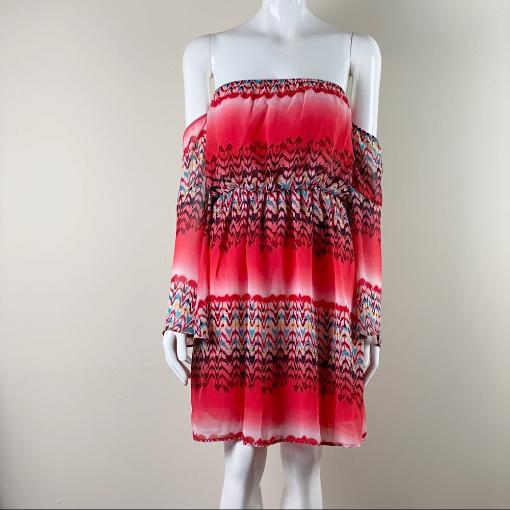 🔥5/$20 Rachel Kate Sweetheart Aztec Dress Size Medium